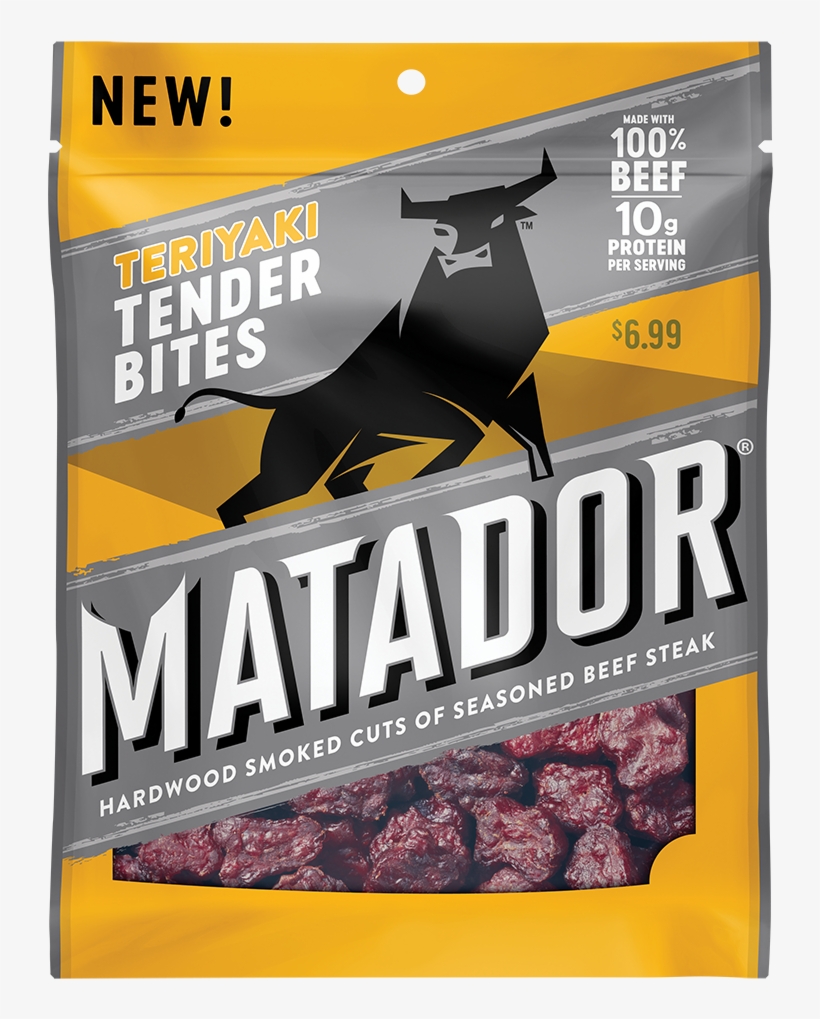 Matador<sup>®</sup> Teriyaki Tender Bites - Jerky, transparent png