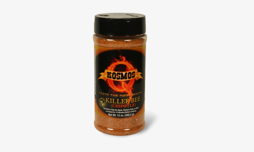 Kosmo's Killer Bee Chipotle Bbq Rub 12 - Kosmos Q Killer Bee Honey Rubkosmosq, transparent png