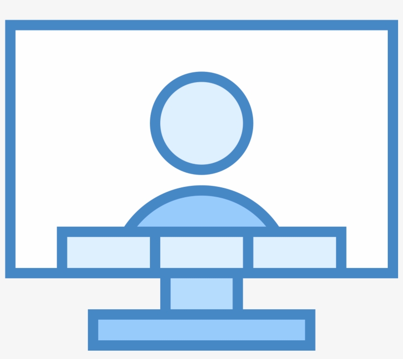 Video Conference Icon - Television, transparent png