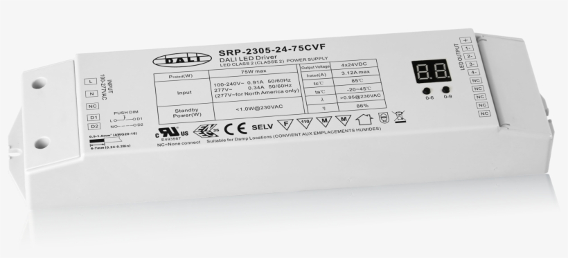 Simple, No Fuss Dali Dimmer Driver - Label, transparent png