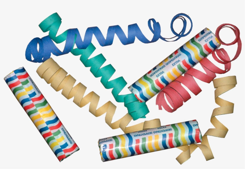 Confeti Y Serpentinas - Paquetes De Serpentinas, transparent png