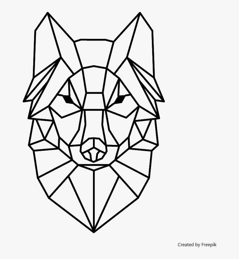 Read Children Books Online For Free, Or Start Book - Geometric Wolf, transparent png