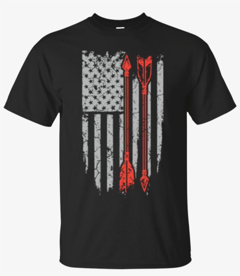 Native Inspired Arrows Flag - Dirt Bike - Awesome T-shirt For American Biker T-shirt, transparent png