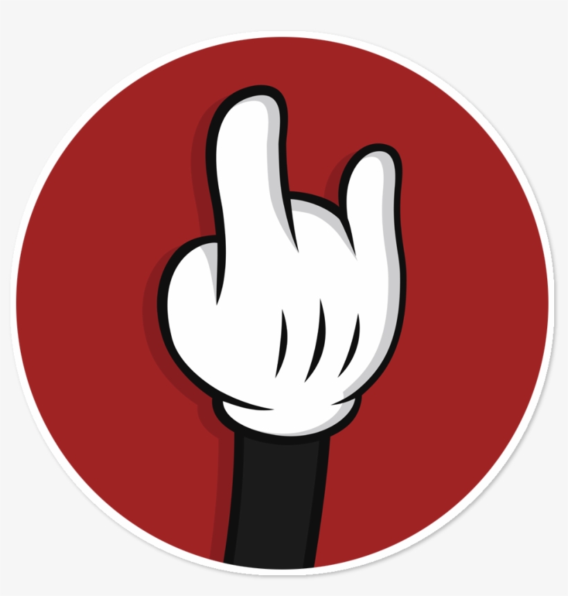 Rock Hand Png - Mickey Mouse Png, transparent png