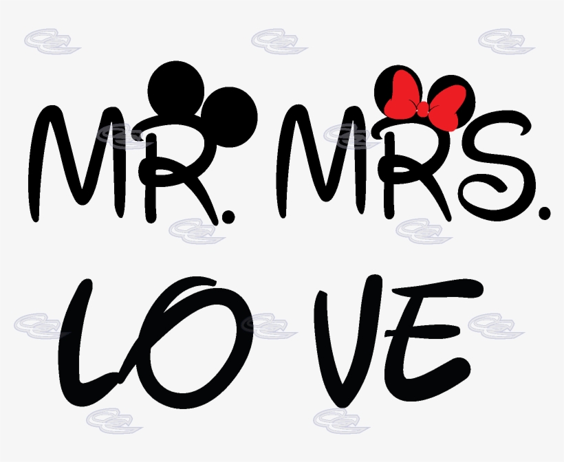 Mickey Mouse Hand Signs Love For Kids - Mr And Mrs Mickey, transparent png