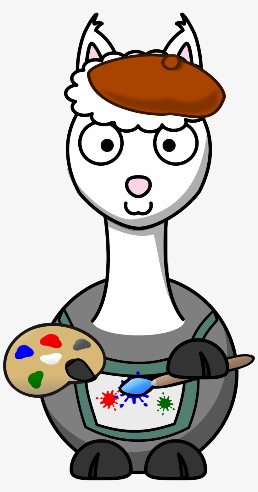 This Free Icons Png Design Of Alpaka Artist, transparent png