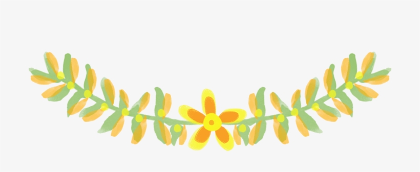 Clip Arts De Flores Y Plantillas Para Hacer Moodboards - Separador De Flores Png, transparent png