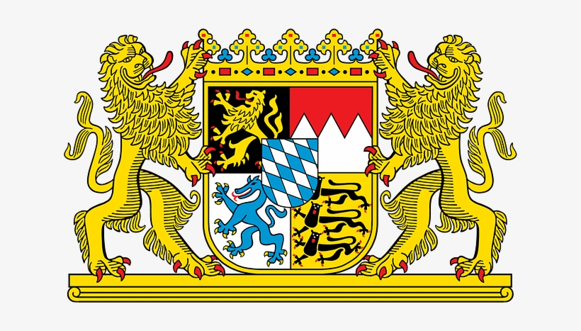Bavarian Farmers In Ireland - Bavaria Coat Of Arms Throw Blanket, transparent png