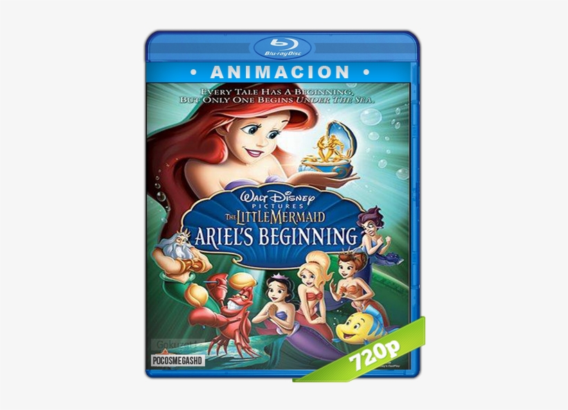 Little Mermaid, The Ariels Beginning For Dvd, transparent png