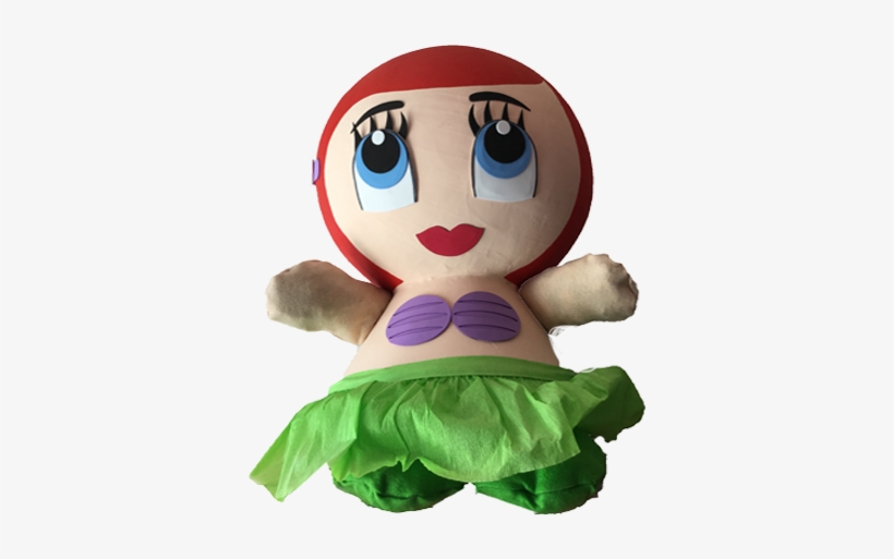 Piñata De La Sirenita 1pza - The Little Mermaid, transparent png