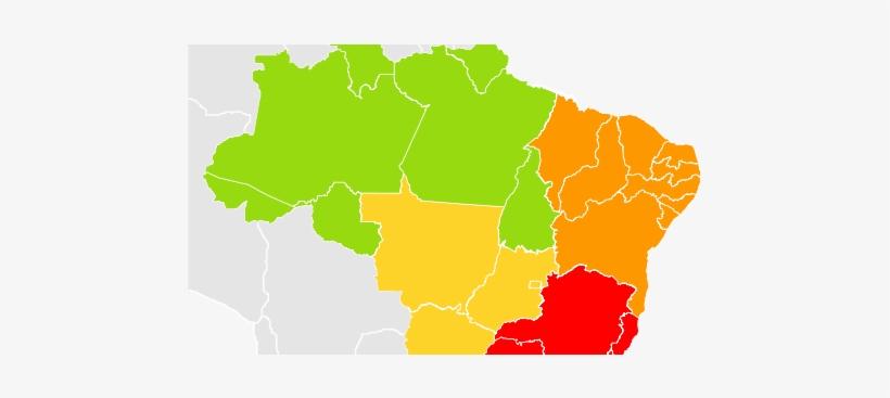 Regions Of Brazil, transparent png