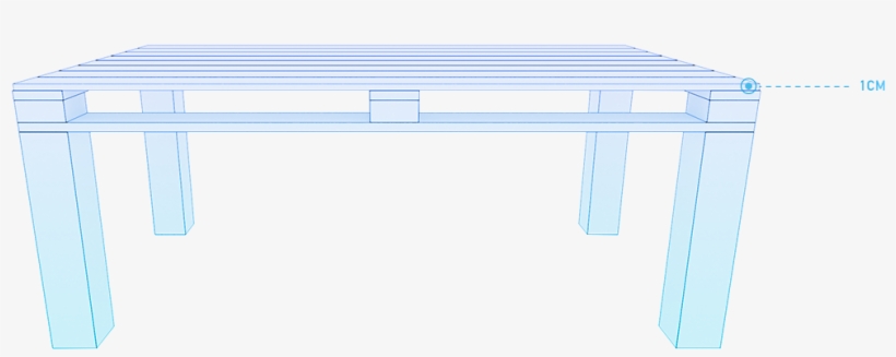 Medidas Curvart Mesa Palet - Window, transparent png