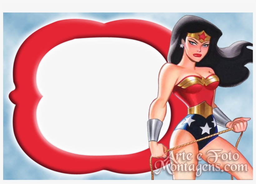 Montagem Para Fotos - Wonder Woman, transparent png