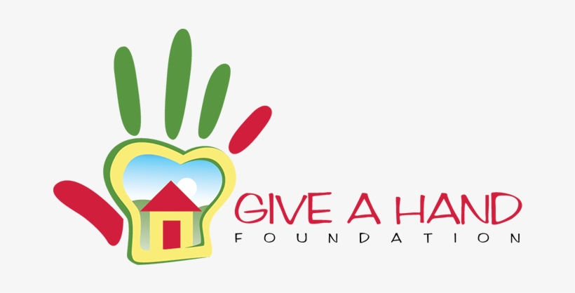 Give A Hand Logo - Logo, transparent png