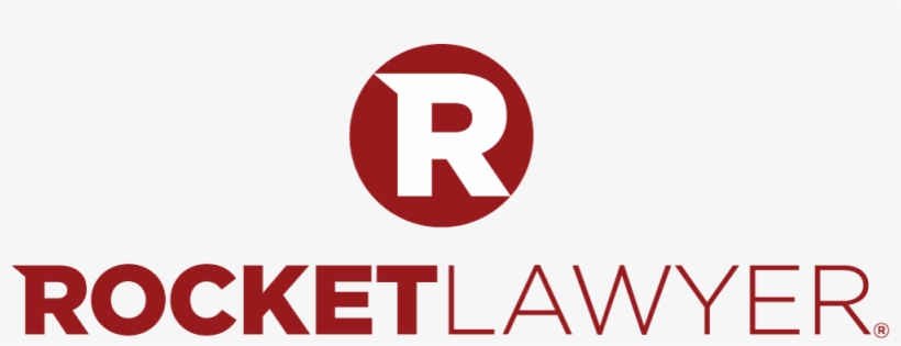 Logo Red On White Rocket Lawyer - Rocket Lawyer Logo, transparent png