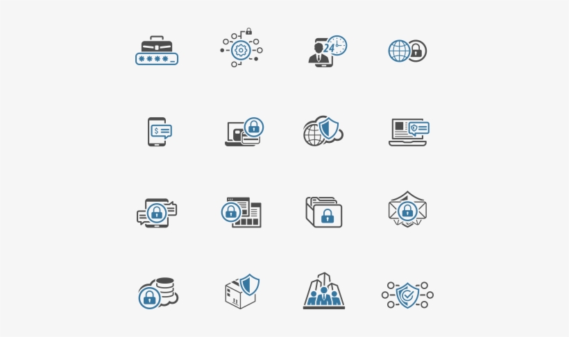 Intelligent, Integrated Security Immune System - Icon, transparent png