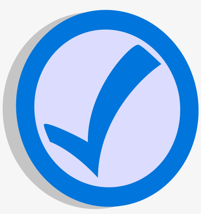 Visto Bueno Png - Vote Png Blue, transparent png