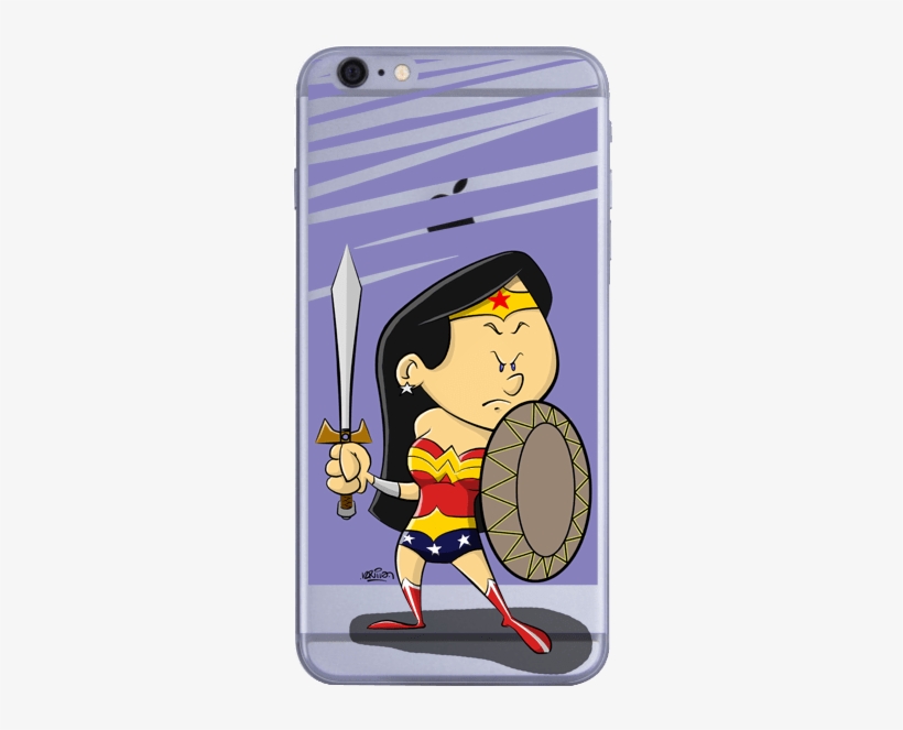 Caricatura Mulher Maravilha Na Internet - Internet, transparent png
