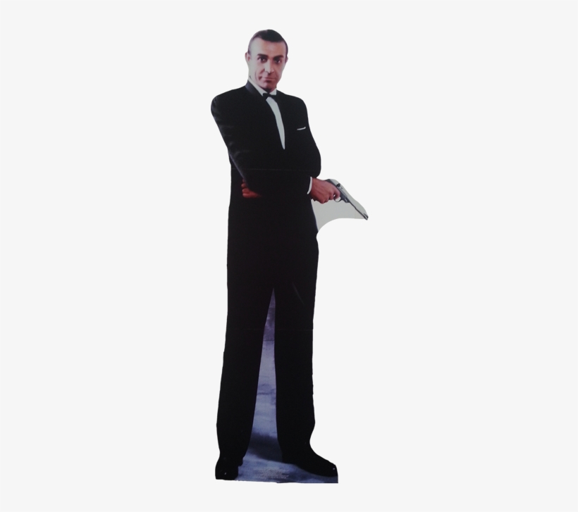 Sean Connery Bond Silhouette - Tuxedo, transparent png