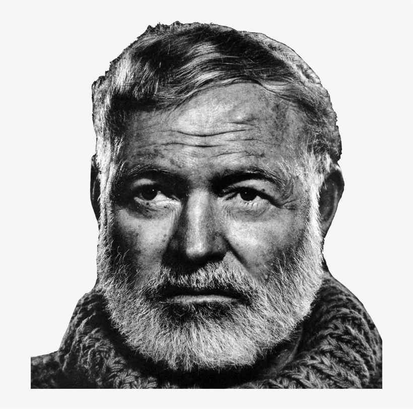 Ernest Hemingway, transparent png