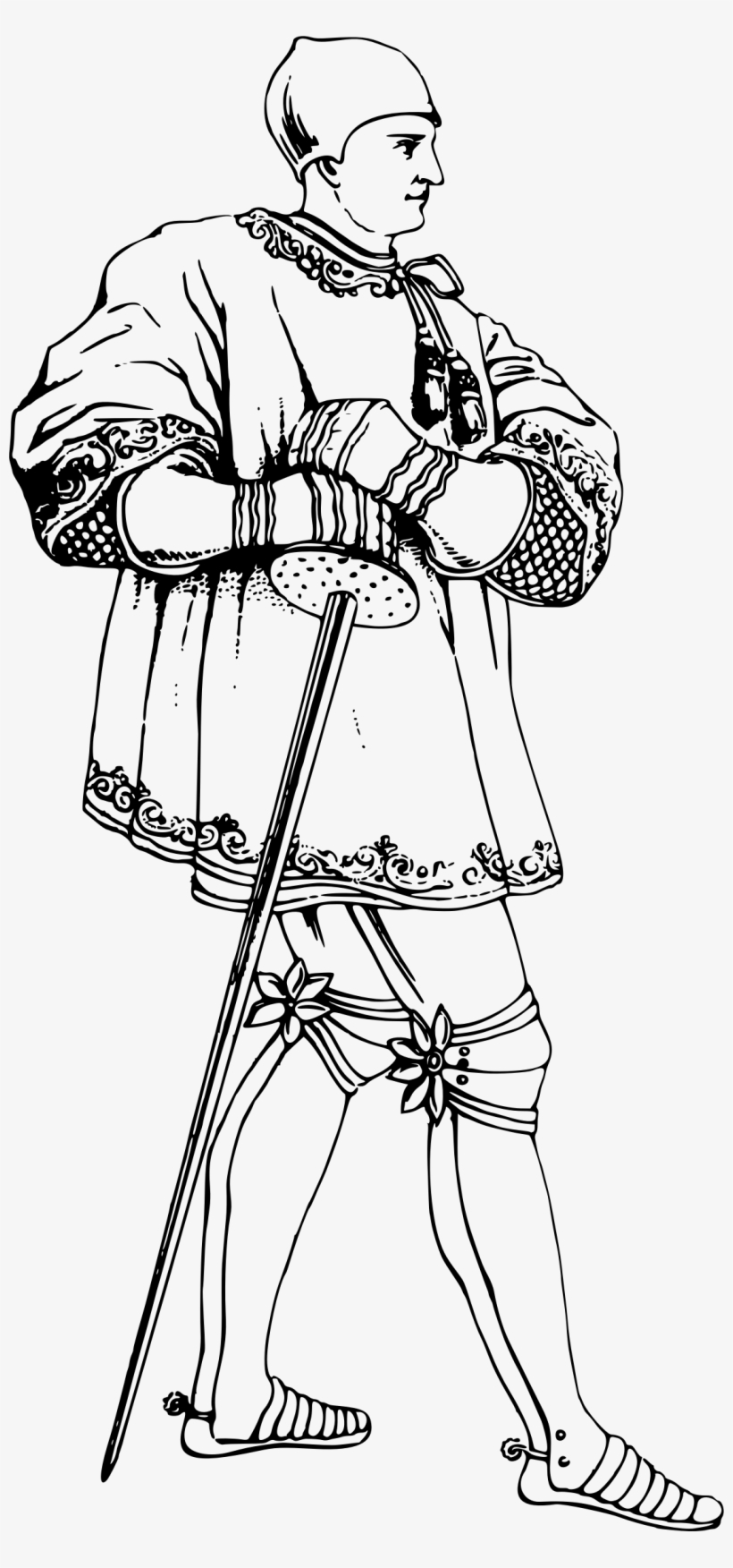 This Free Icons Png Design Of Man With Sword, transparent png