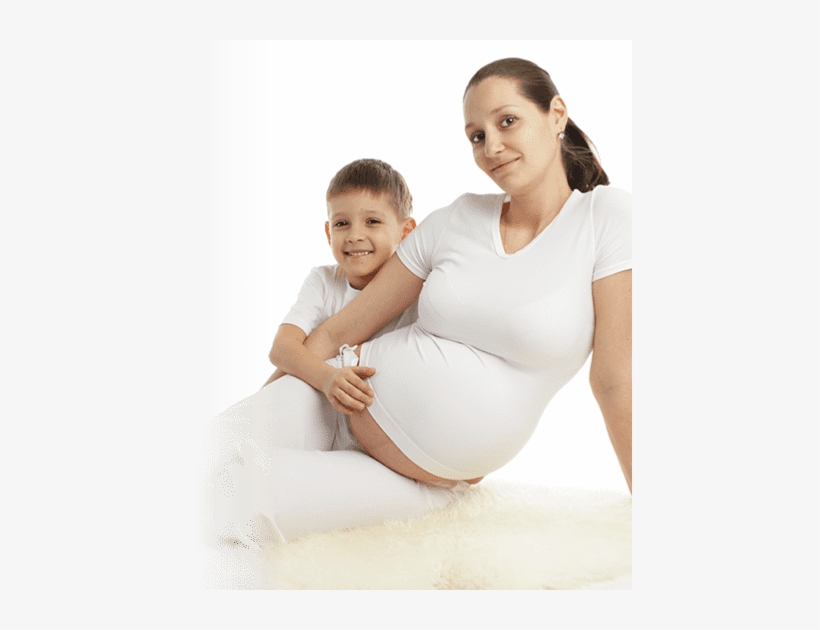 Pregnant Woman And Child - Mother, transparent png