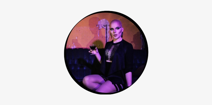 A Small Town Drag Queen Currently Residing In The Throbbing - Circle, transparent png