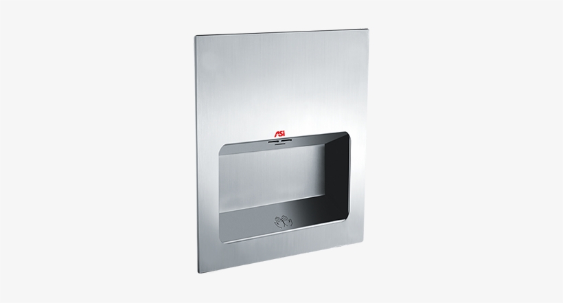 Turbo Tuff™ Recess Mounted High Speed Hand Dryer, transparent png