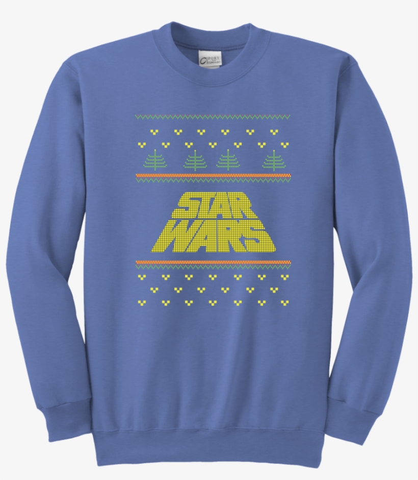 Star Wars Logo Christmas Sweater Sweatshirt - Star Wars, transparent png