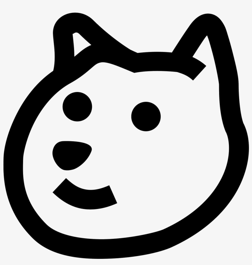 Doge Icon, transparent png