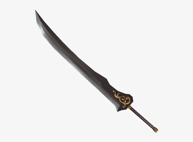 Drawn Katana - Auron Sword, transparent png