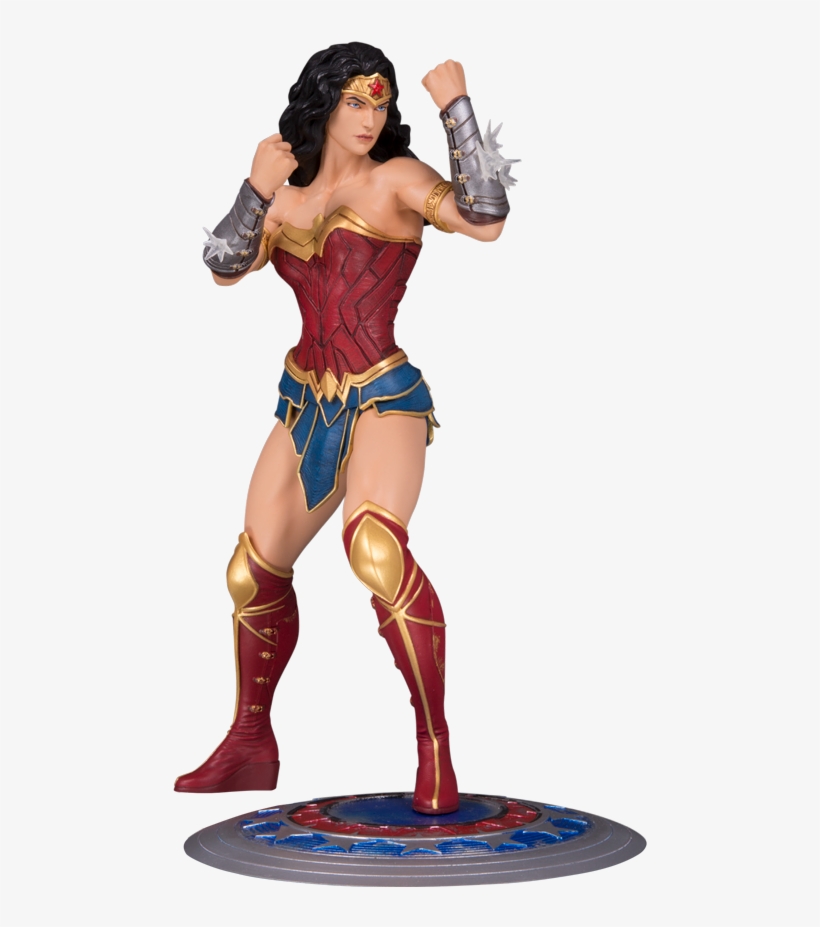 Dc Comics Statue Wonder Woman - Dc Collectible Wonder Woman Statue, transparent png