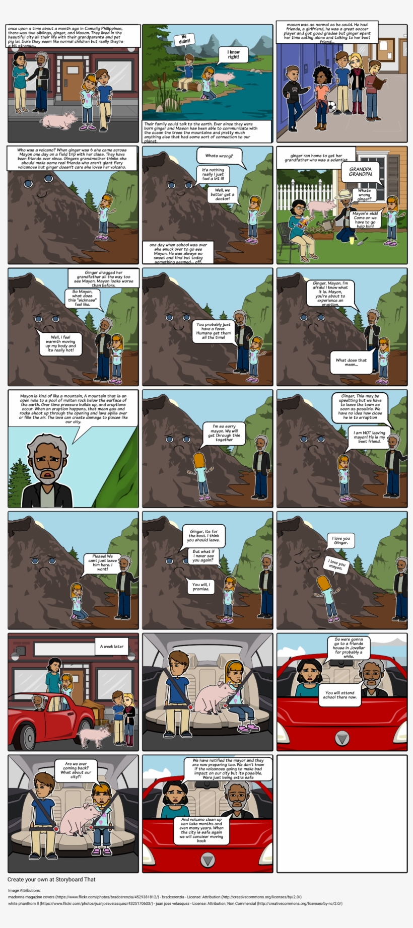Volcano - Cartoon, transparent png