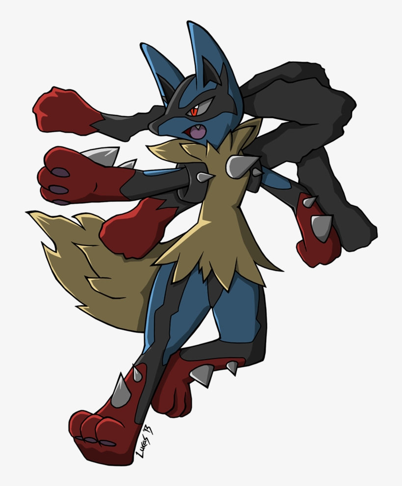 Mega Lucario Png - Mega Lucario Png Png, transparent png