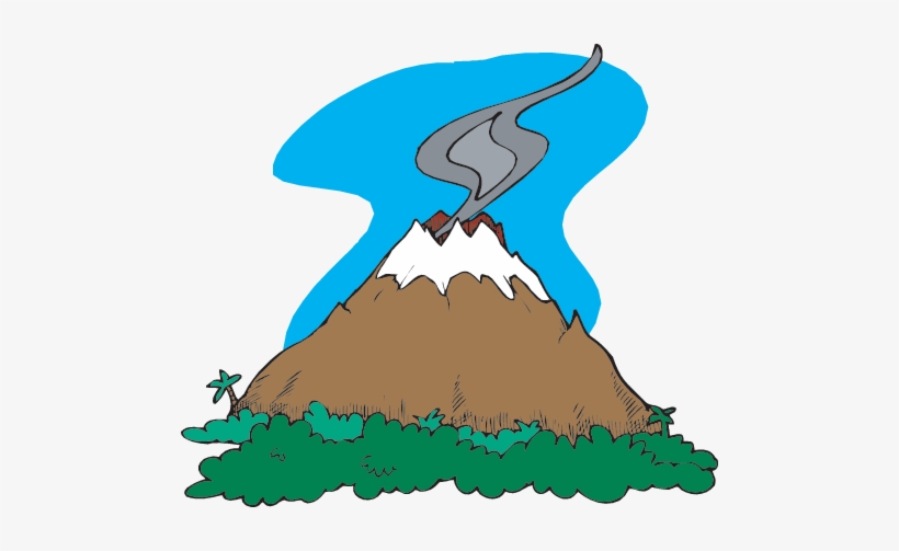 Volcano Learning Material - Volcano Before Eruption Clipart, transparent png