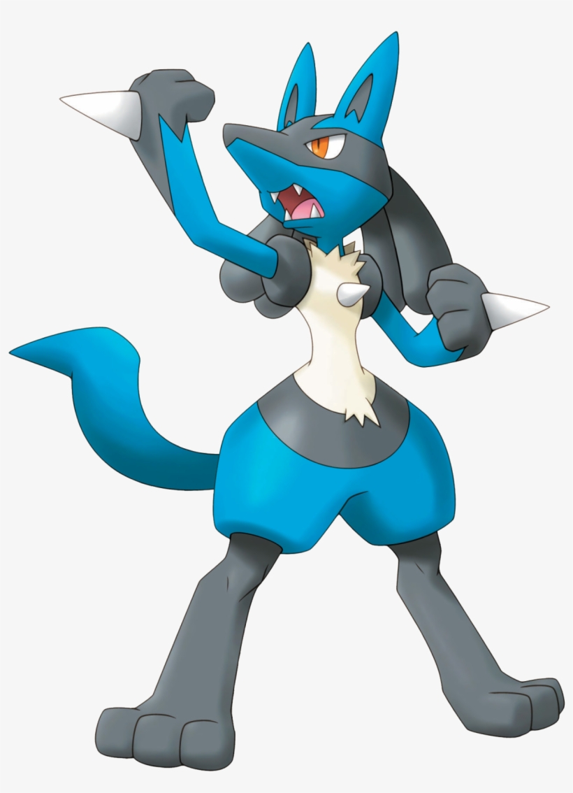 How Could Someone So Cute Have So Many Sharp Edges - Pokemon Lucario, transparent png