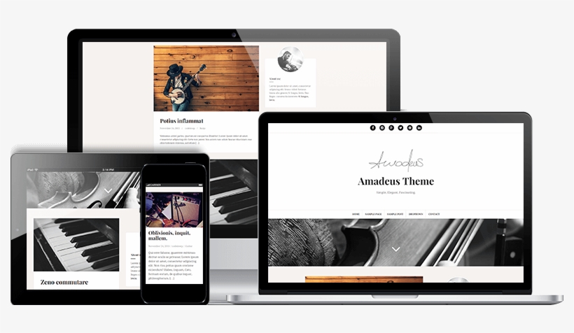 Amadeus Responsive & Free Parallax Scrolling Wordpress - Wired In-ear Bass Earphone Stereo Music Cell Headset, transparent png