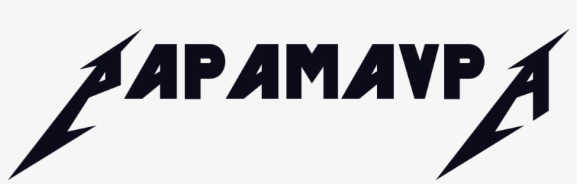 Metallica Font, transparent png