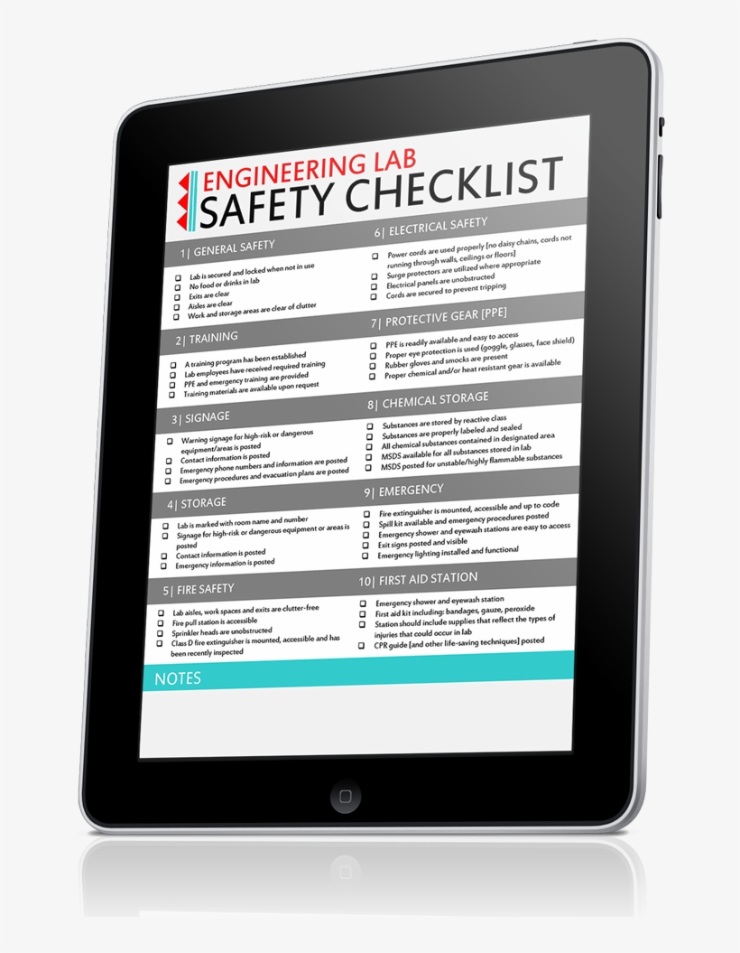 Ew Engineering Lab Safety Checklist - Engineering, transparent png