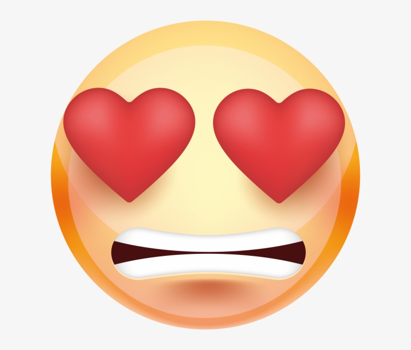 Heart Eyes Emoji Emoji 866x650 PNG Download PNGkit