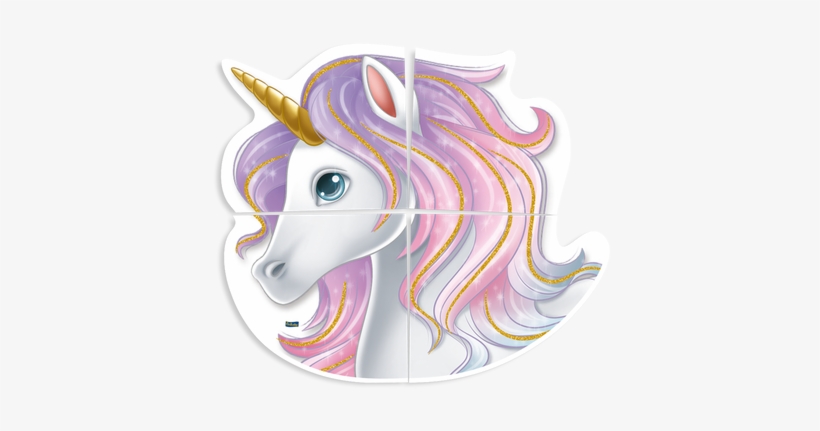 Painel Decorativo Especial Unicórnio C/ 4 Lâminas - Prato Unicornio, transparent png