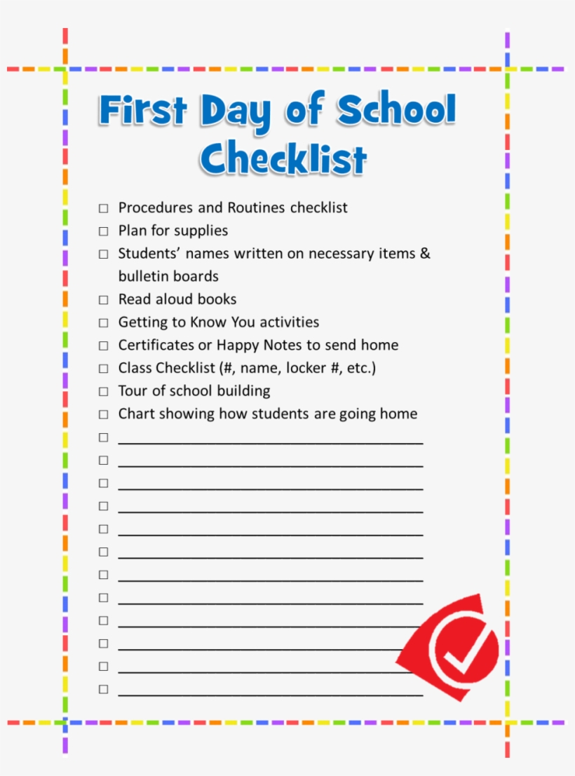 Teacher Day Png Pixels House Examples Kindergarten - First Day Of School Success, transparent png