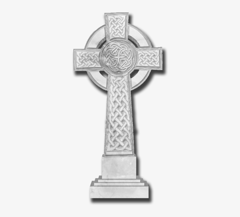Celtic Cross - Celtic Cross Tombstone Png, transparent png
