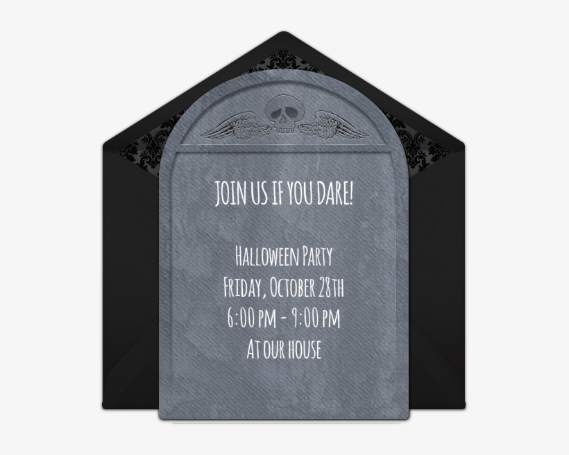 Gravestone Online Invitation - Memorial, transparent png
