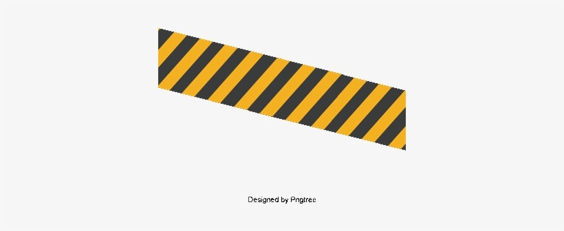 Vector Yellow Black Belt, Barrier, Warning Tape, Caution - Barricade Tape, transparent png