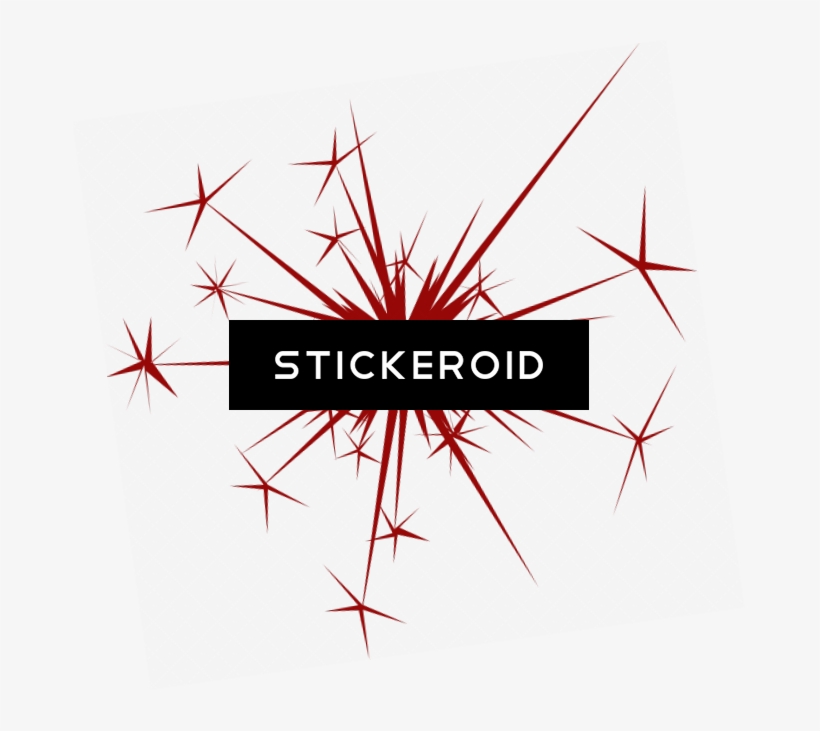 Red Sparkles Fireworks - Graphic Design, transparent png