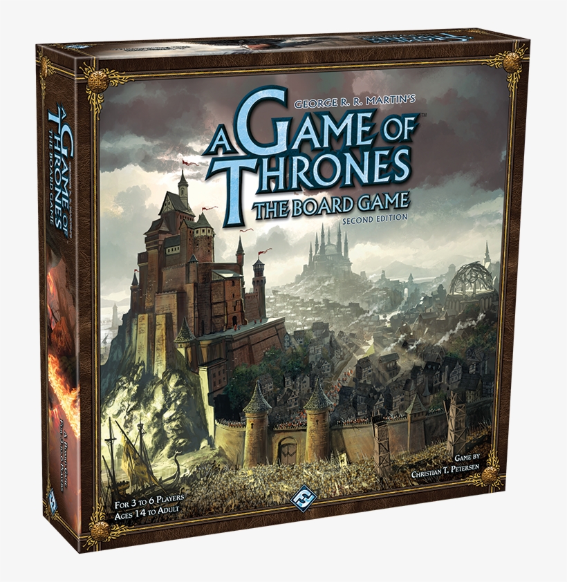 A Game Of Thrones - Game Of Thrones Board Game Second Edition, transparent png