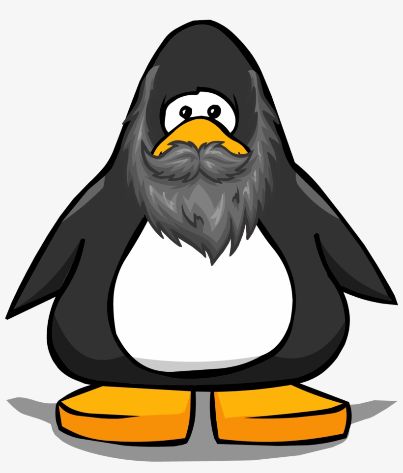 Image Image Grey From A Player Card Png - Penguin Club Penguin, transparent png