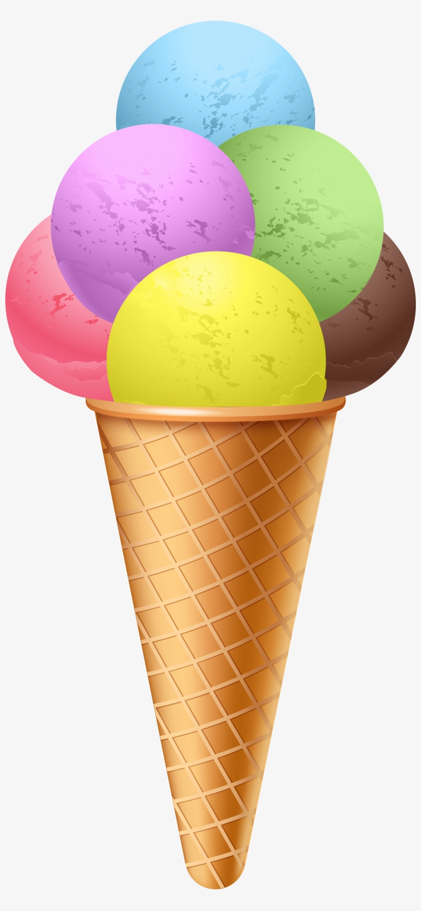 Ice Cream Cone Clipart Png, transparent png