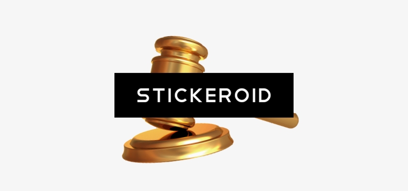 Gavel Objects - Bronze, transparent png
